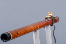 Grenadillo  Native American Flute, Minor, Low D-3, #P26B (5)